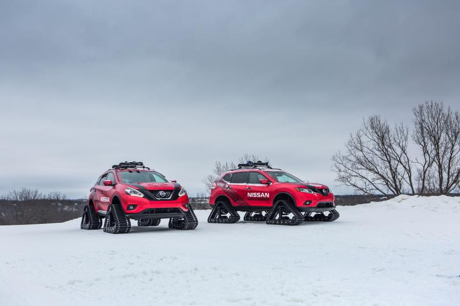  Nissan Rogue Winter Warrior Concept 2016 года  (фото 16 из 25)